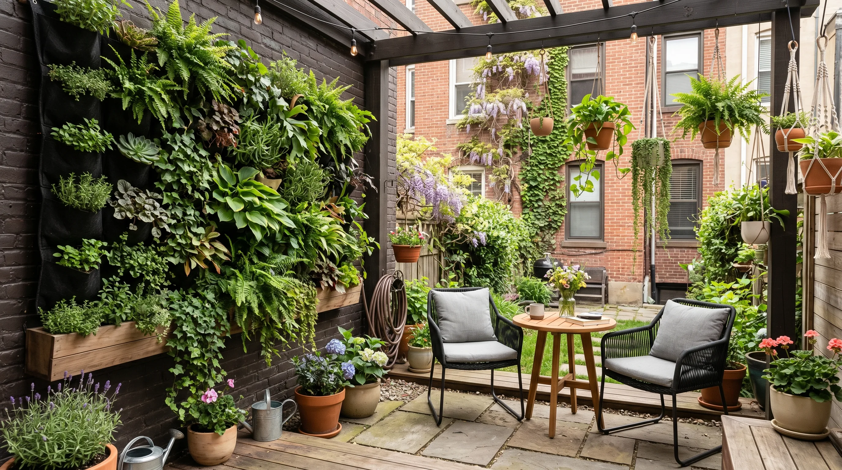 Corner Planting for Softness